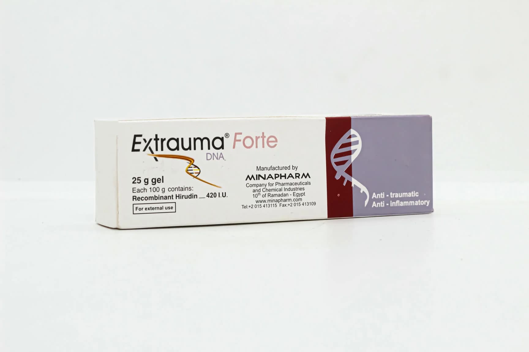EXTRAUMA DNA FORTE GEL 25 GM
