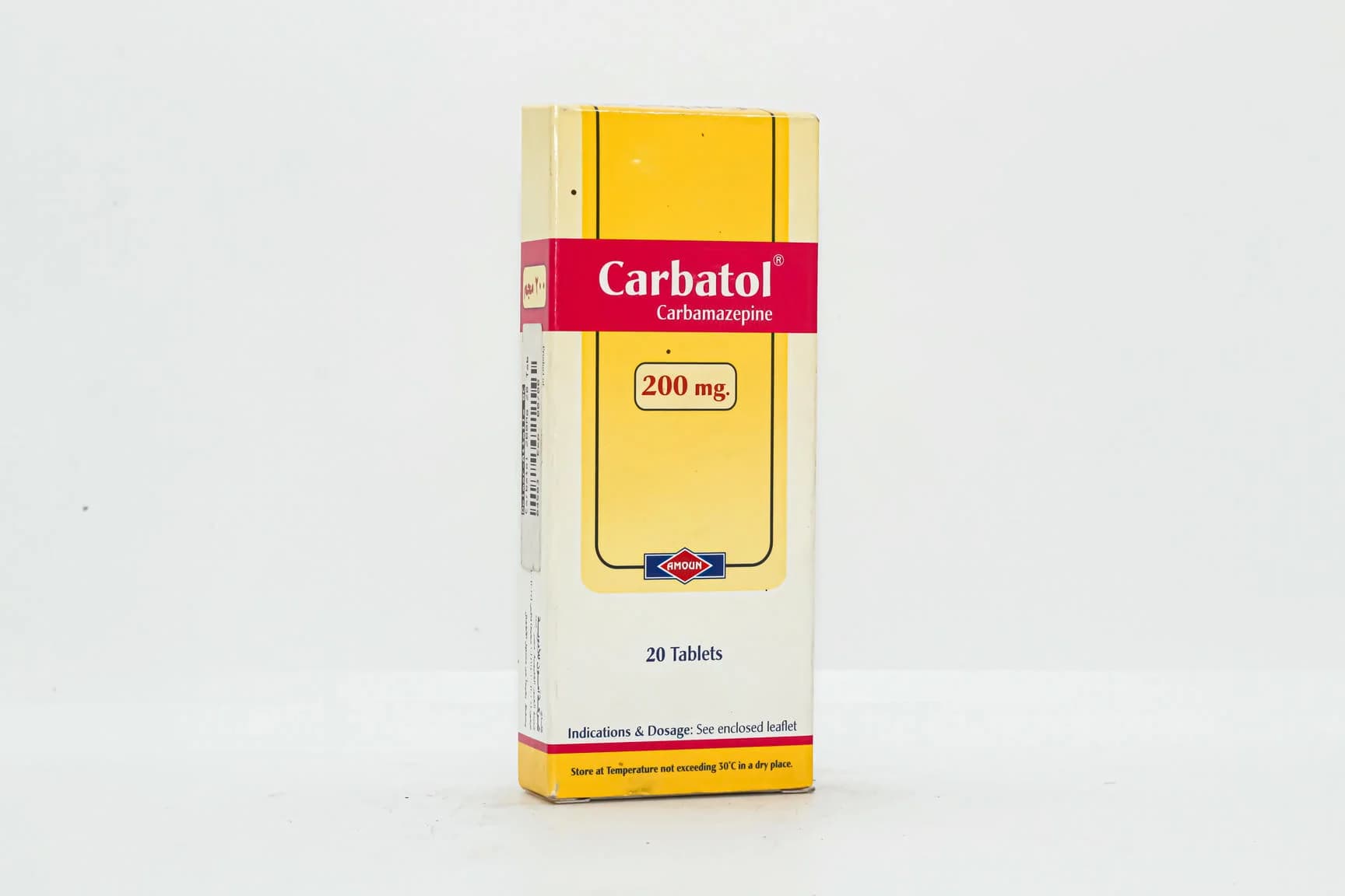CARBATOL 200 MG 20 TAB