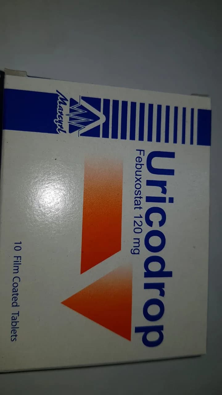 URICODROP 120 MG 10 F.C. TAB n p