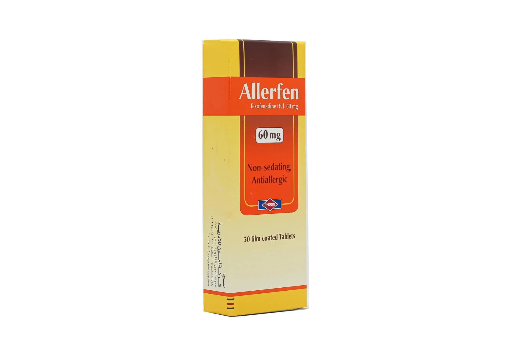 ALLERFEN 60 MG 30 TAB