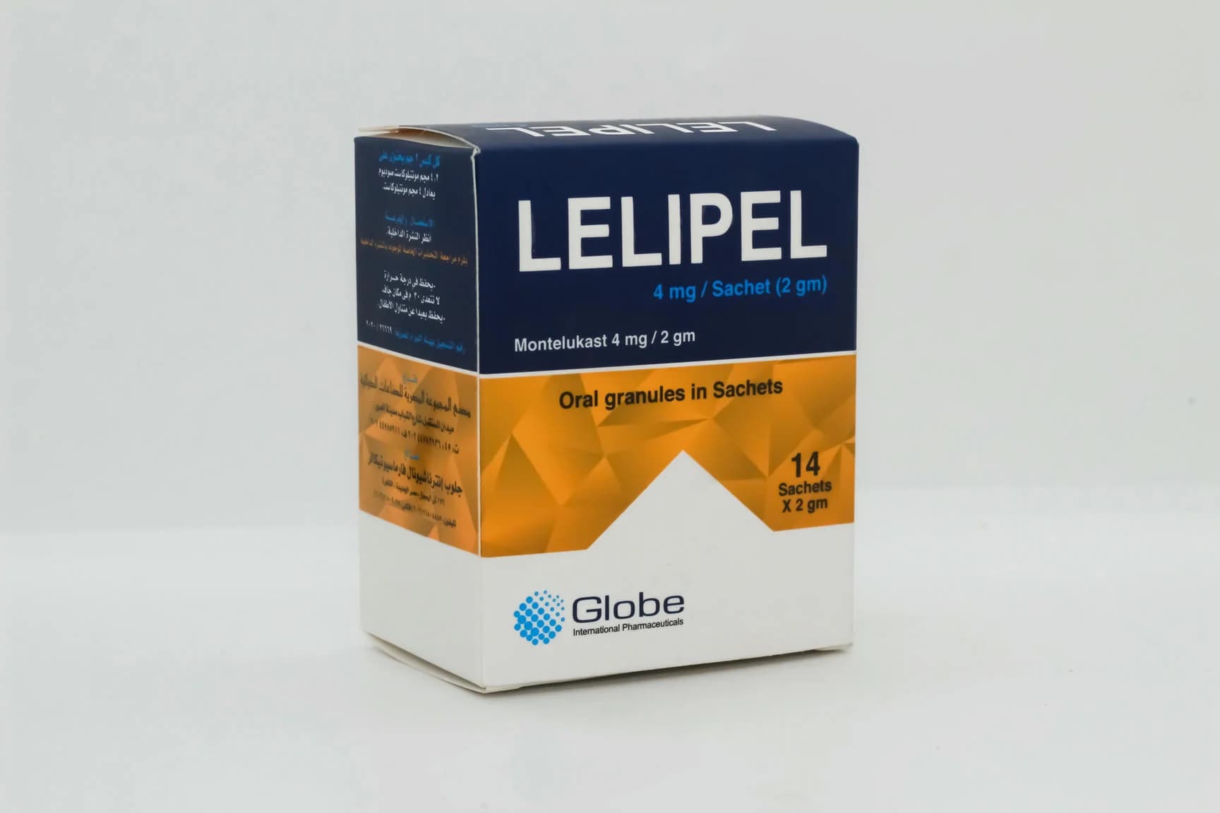 LELIPEL 4 MG 14SACHETS NEW