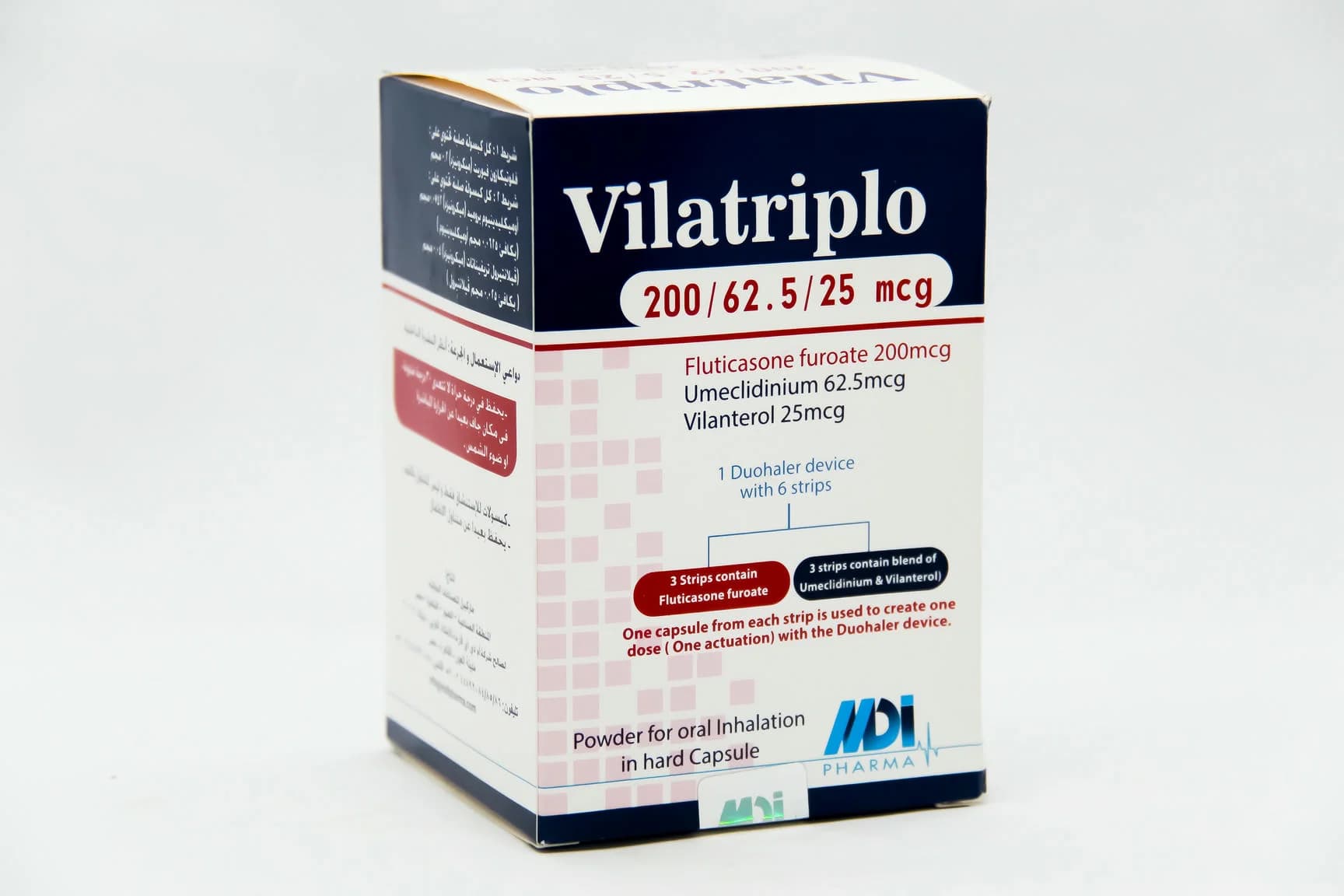 VILATRIPLO 200/62.5/25MCG CAP