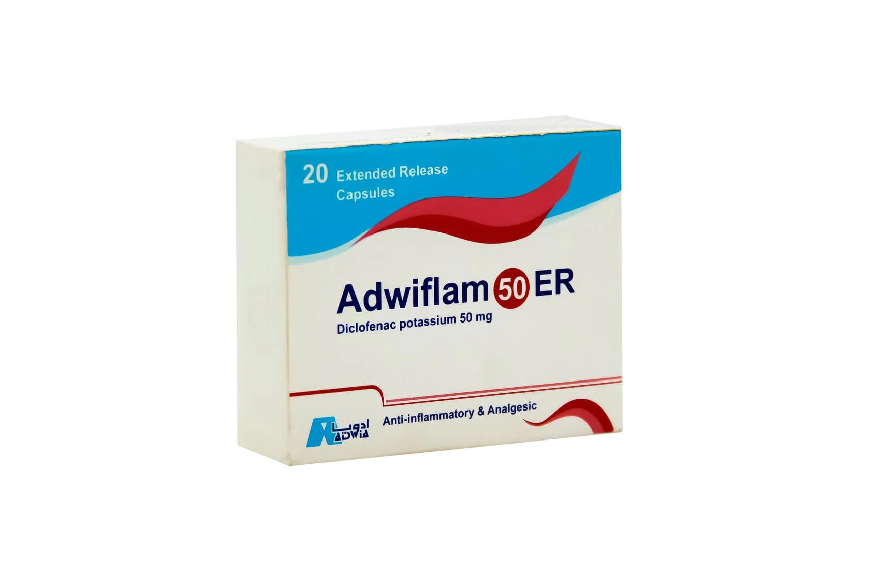 ADWIFLAM 50 MG 20CAP