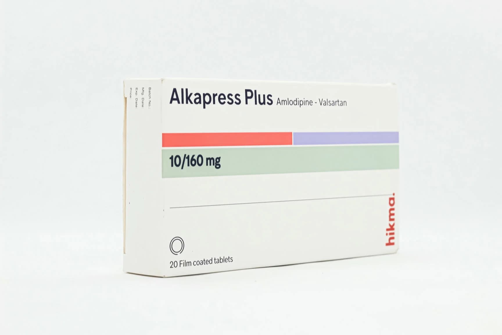 ALKAPRESS PLUS 10 /160 MG 20 TAB