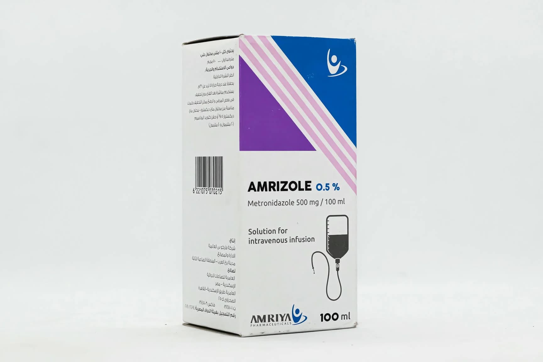 AMRIZOLE VIAL INFUS 500MG 100ml 