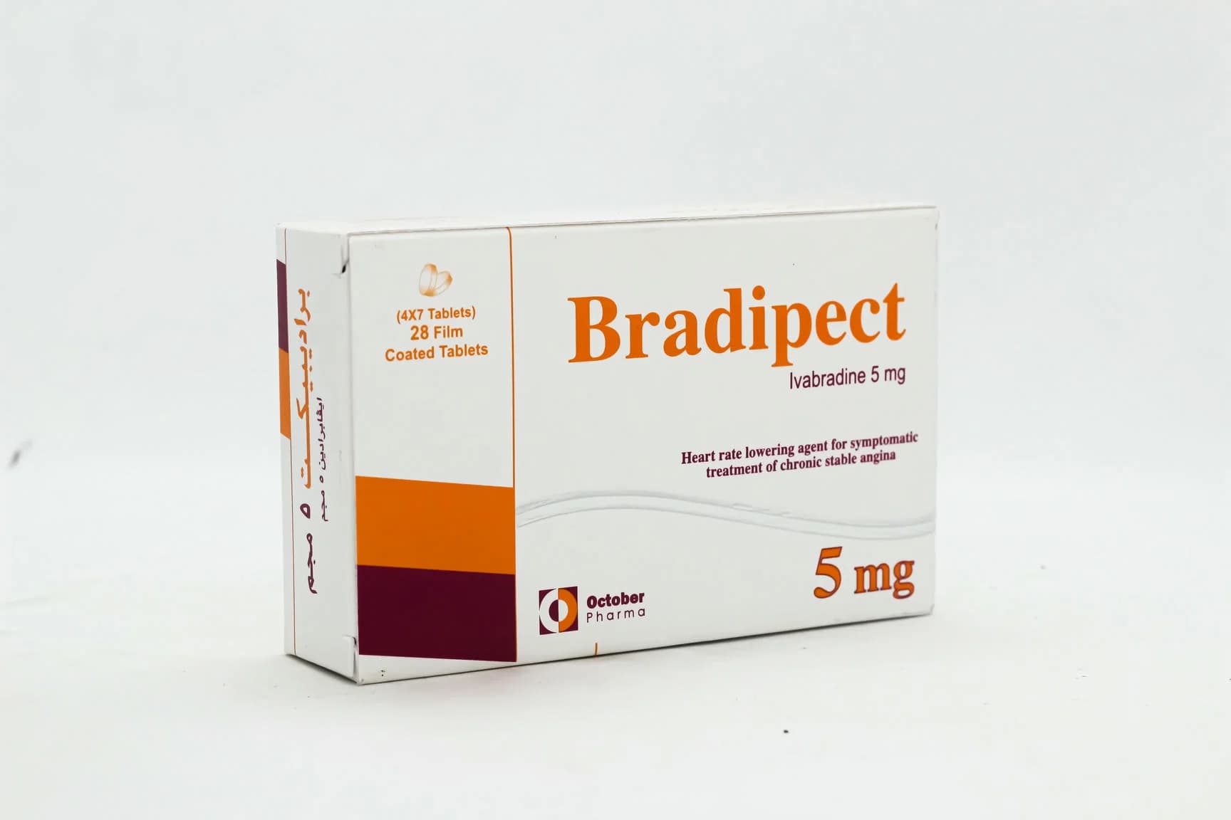 BRADIPECT 5 MG 28TAB