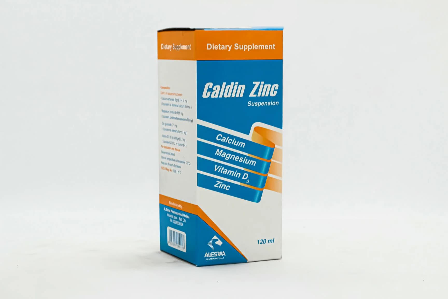 CALDIN ZINC 120ML