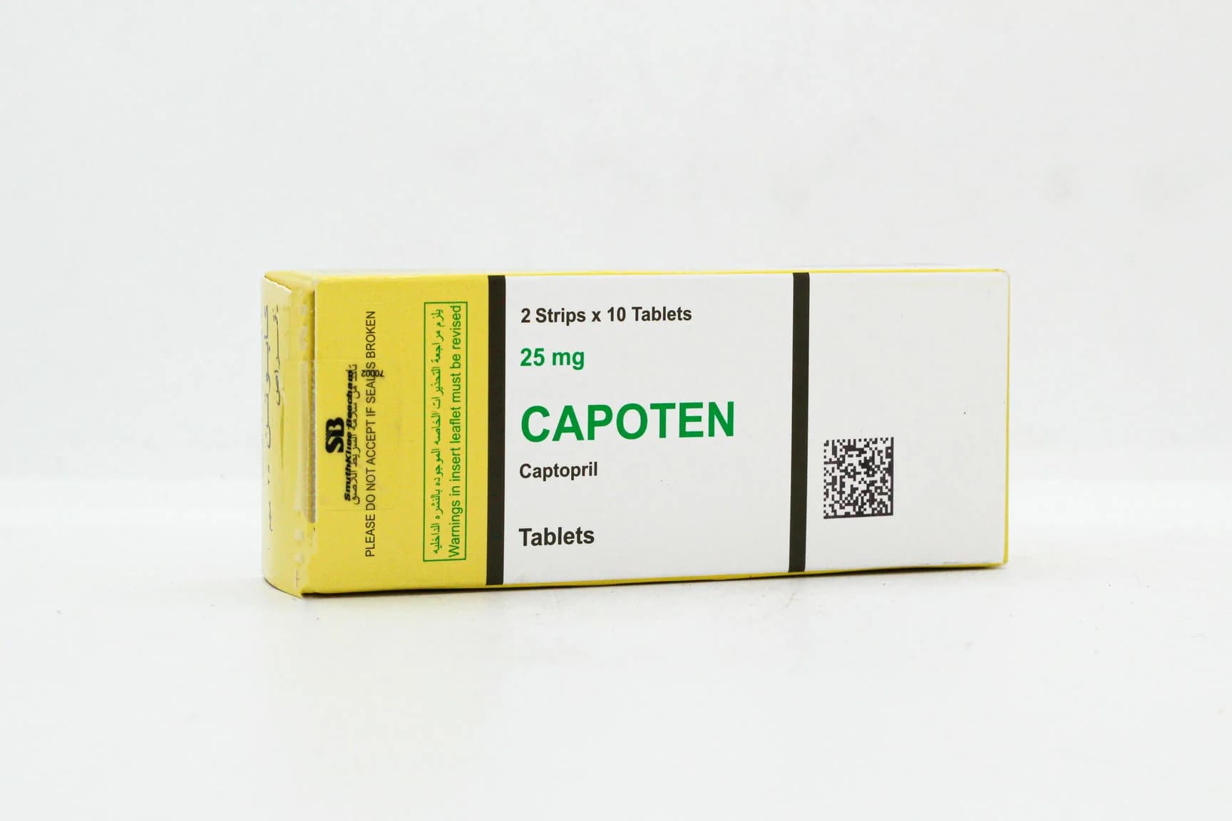 CAPOTEN 25 MG 20 TAB