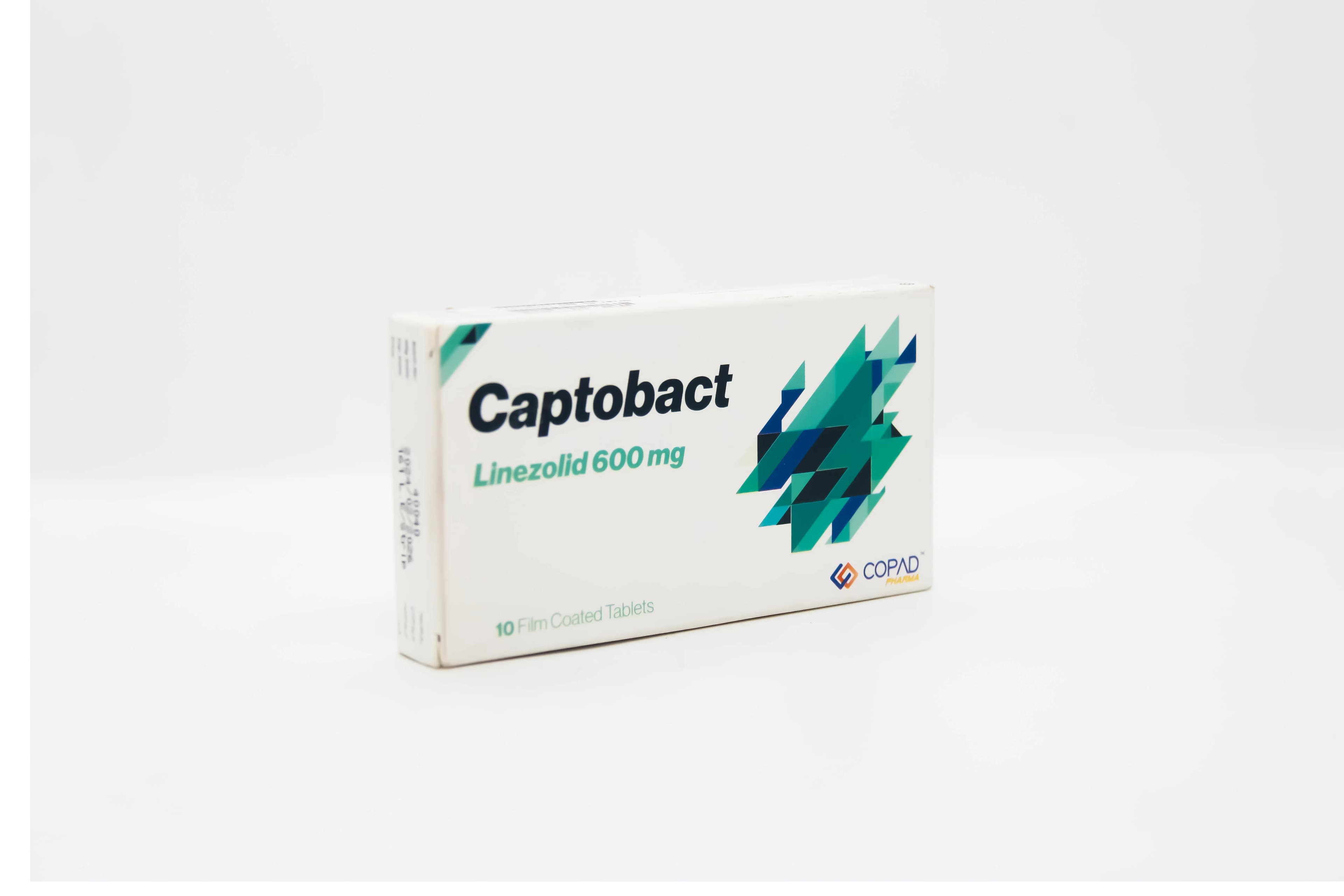 CAPTOBACT 600MG 10 T