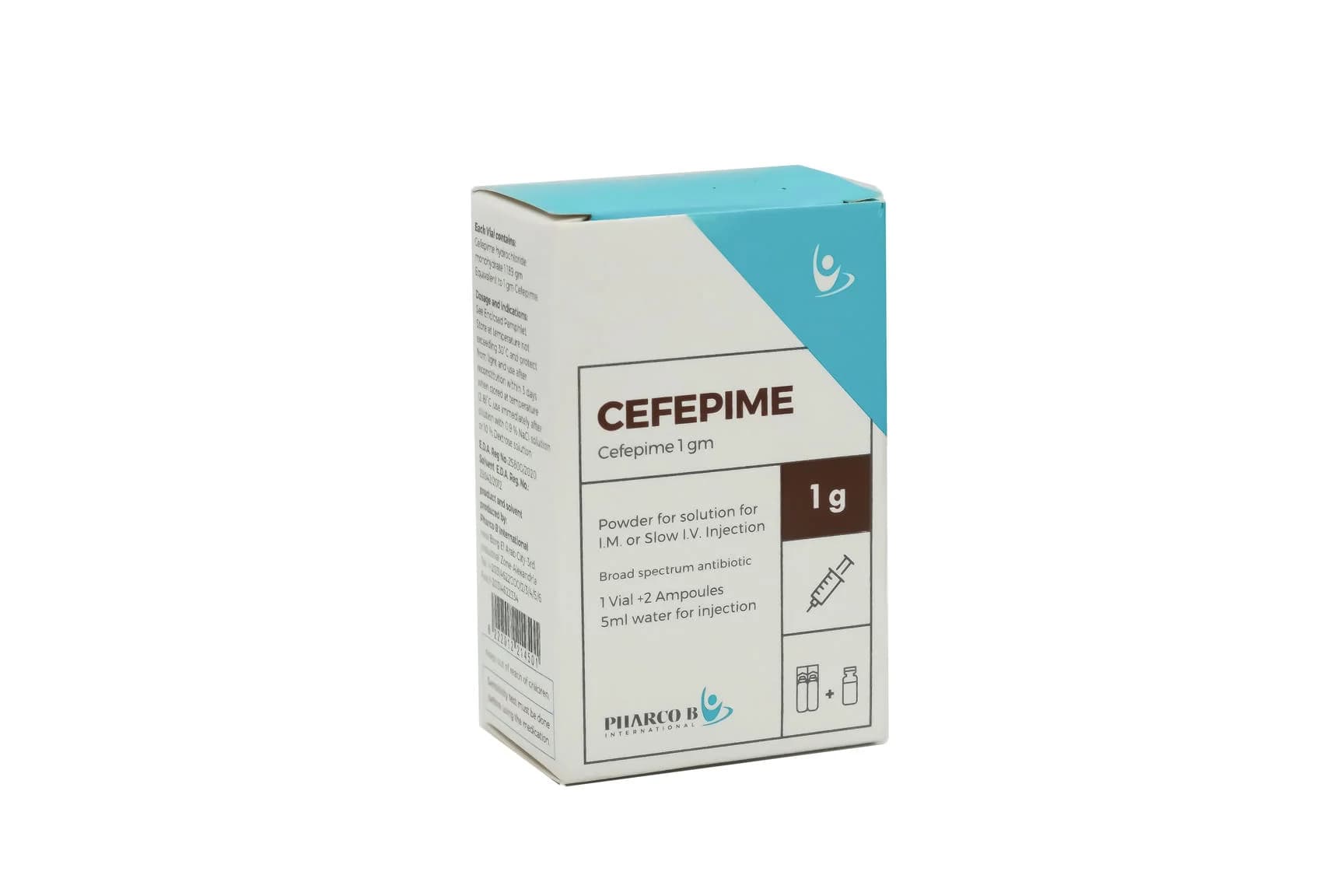 CEFEPIME VIAL 1 G NEW