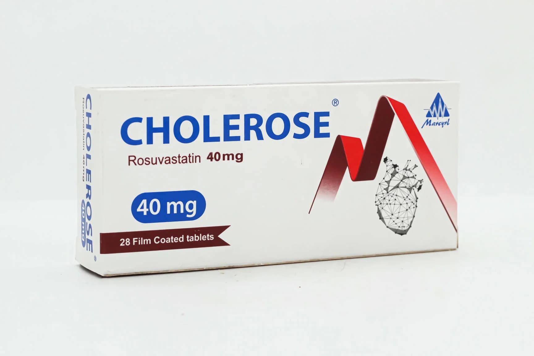 cholerose 40 mg 28t
