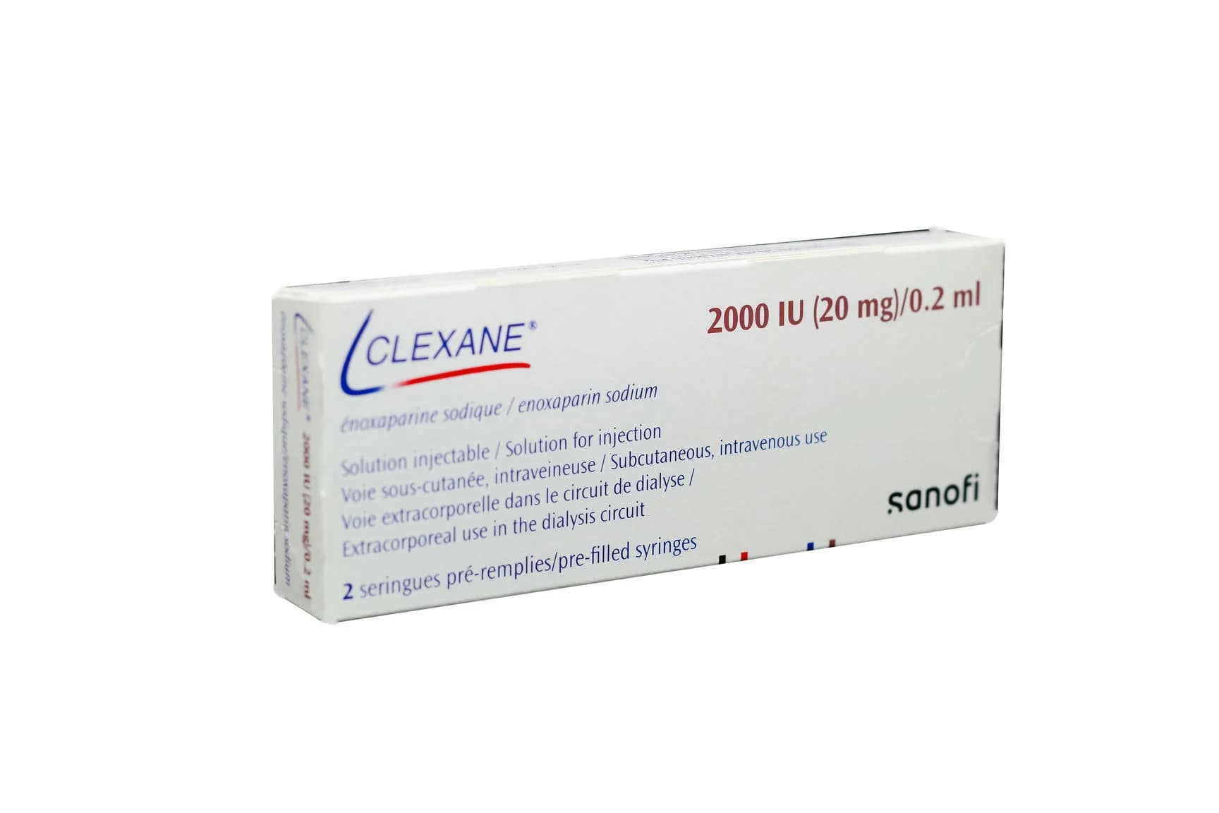 CLEXANE 20 MG 2AMP NEW