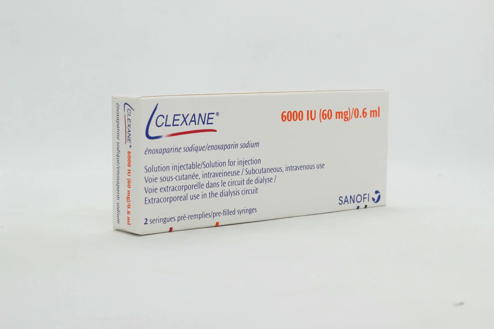 clexane 60 mg 2 amp NEW