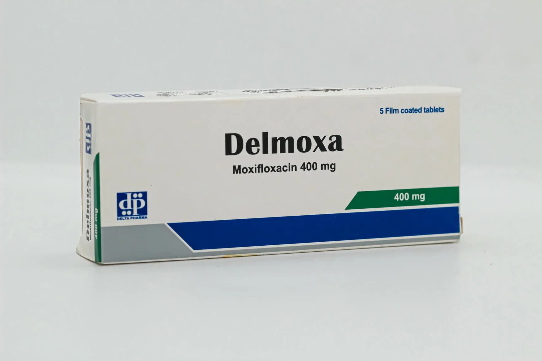 DELMOXA 400 MG 5 F.C TAB