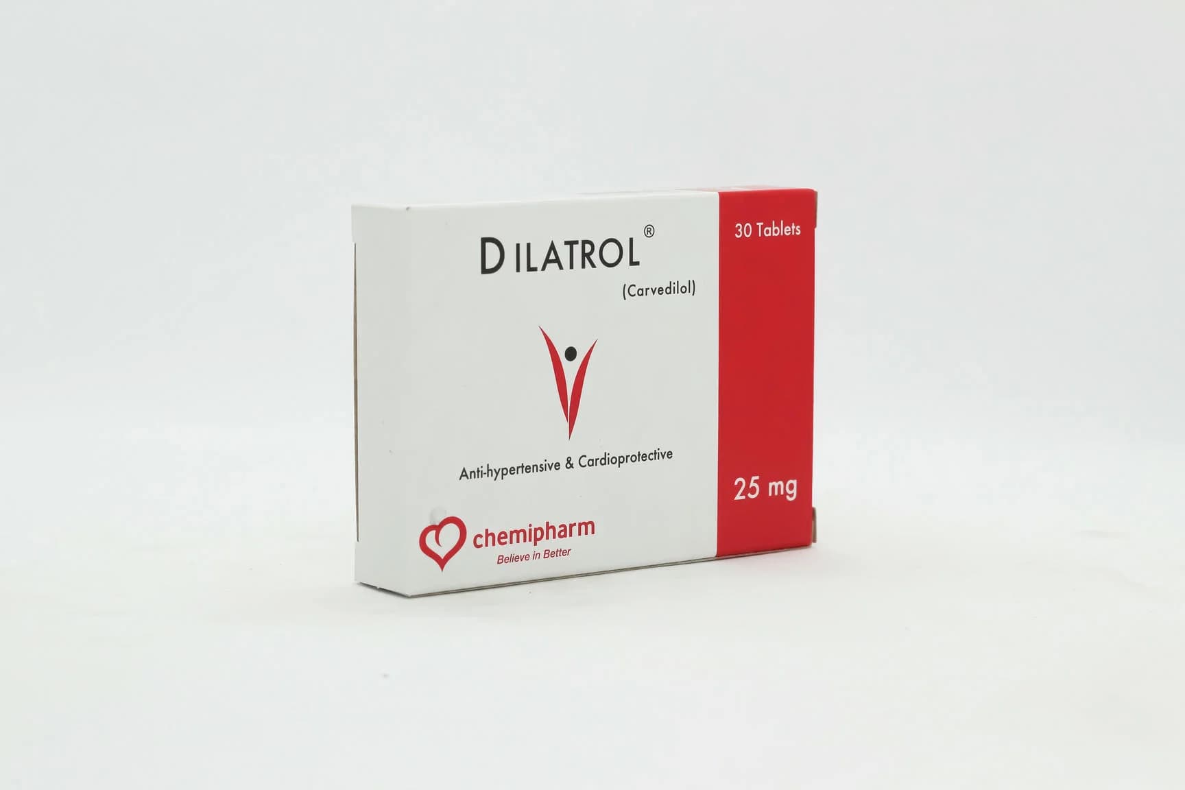 DILATROL 25 MG 30 TAB new
