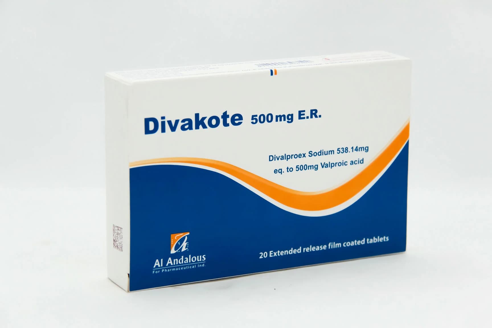Divakote 500 mg ER 20 tab NEW