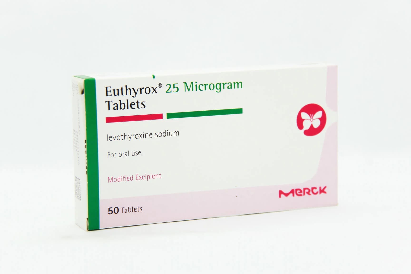 EUTHYROX 25  MCG 50 TAB