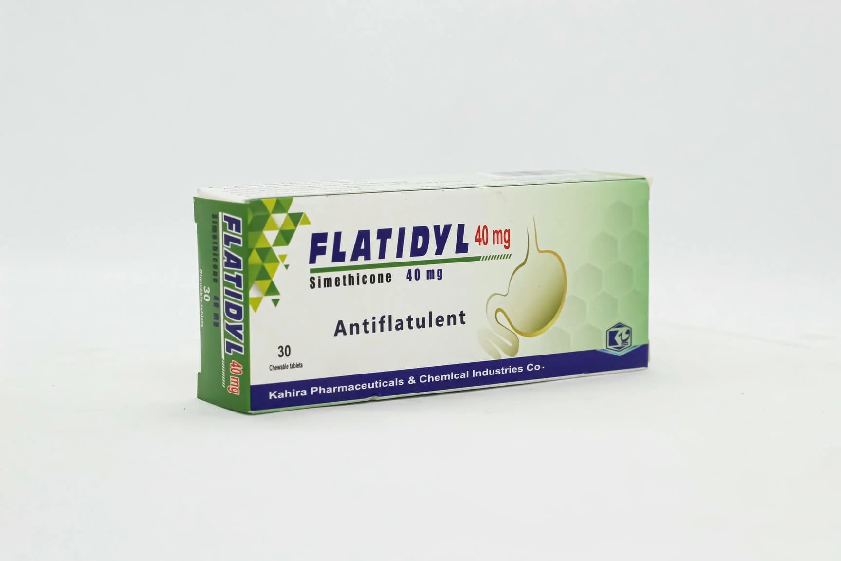 FLATIDYL CHEW 30 TABLTS