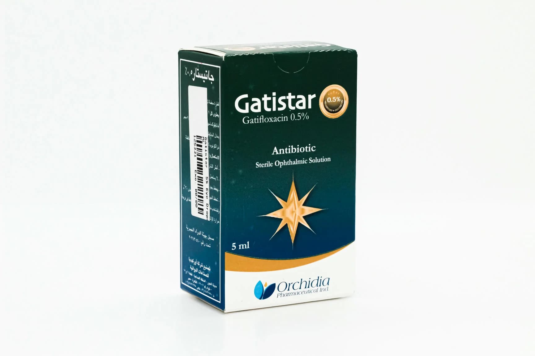 GATISTAR 5% EYE DROPS 5 ML