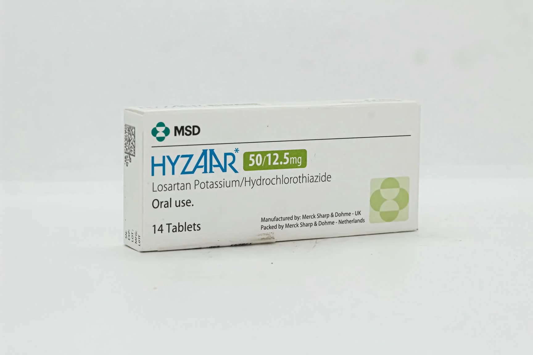 Hyzaar 50 mg 14 tab NEW