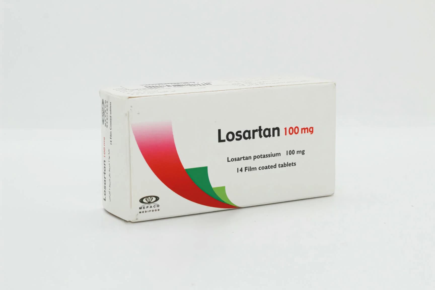 LOSARTAN 100 MG 14 TAB MEPACO