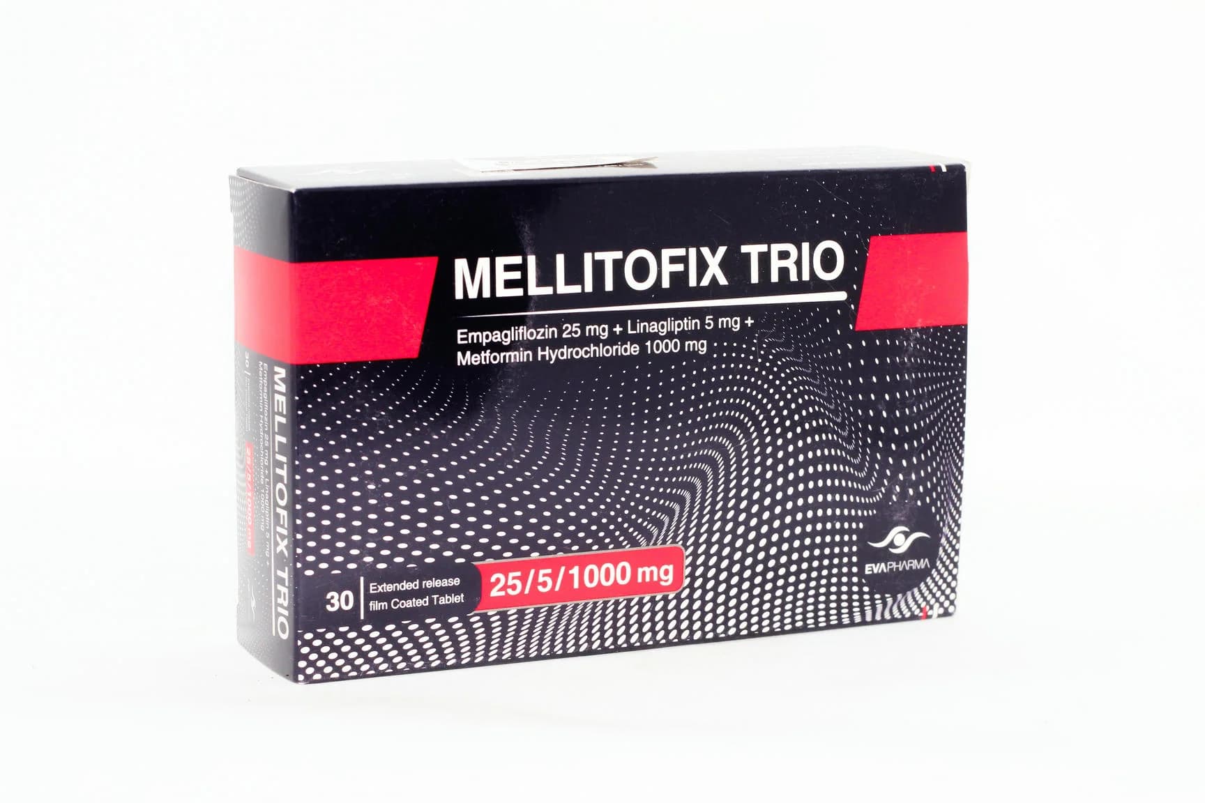 MELLITOFIX TRIO 25/5/1000MG 30T