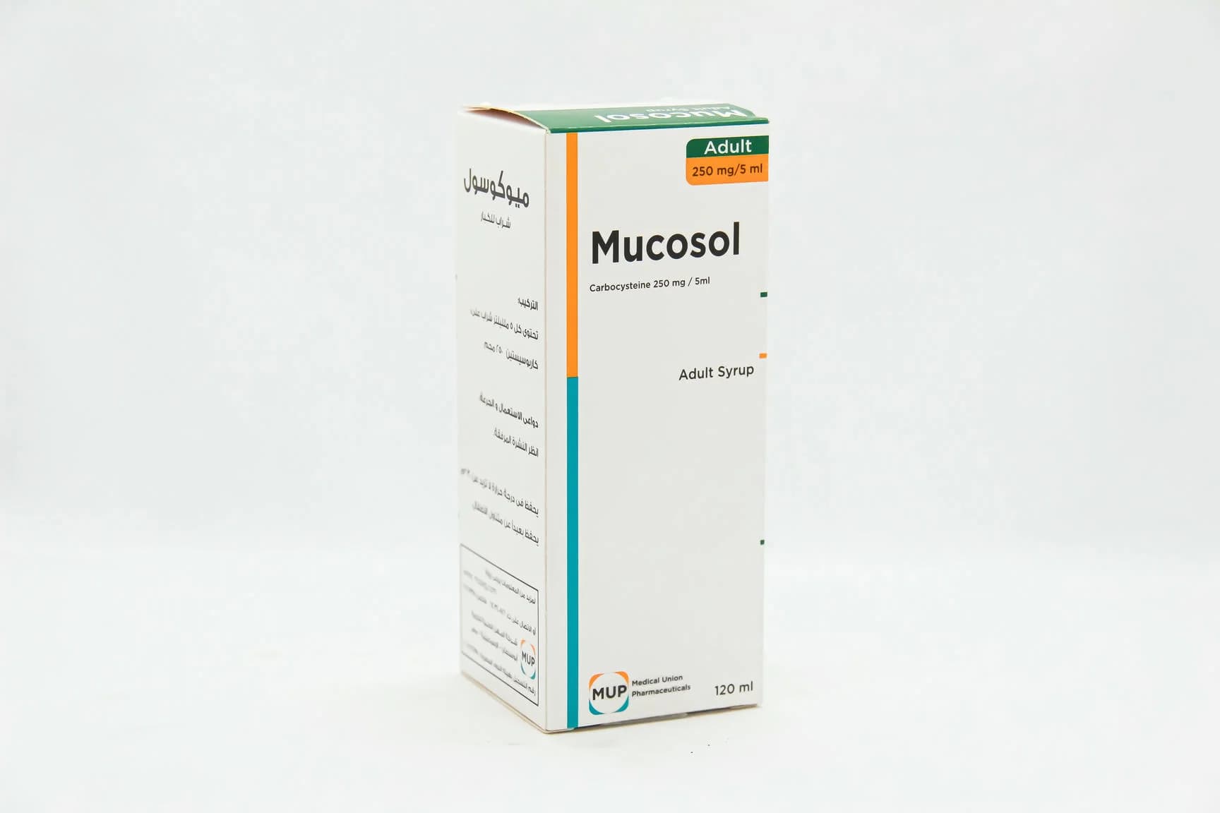 MUCOSOL SYRUP ADLT 120ML