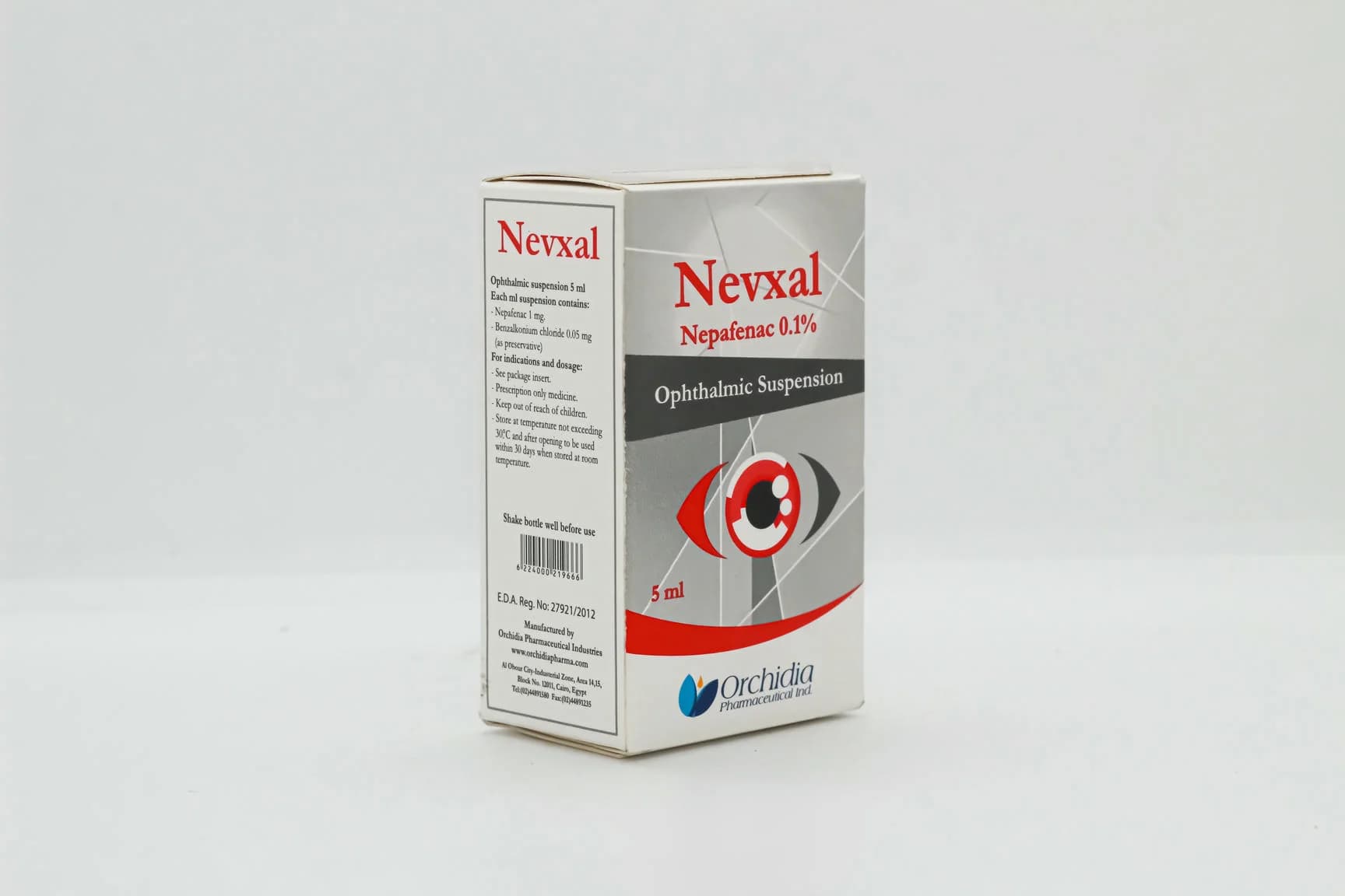 NEVXAL EYE DROPS 5ML