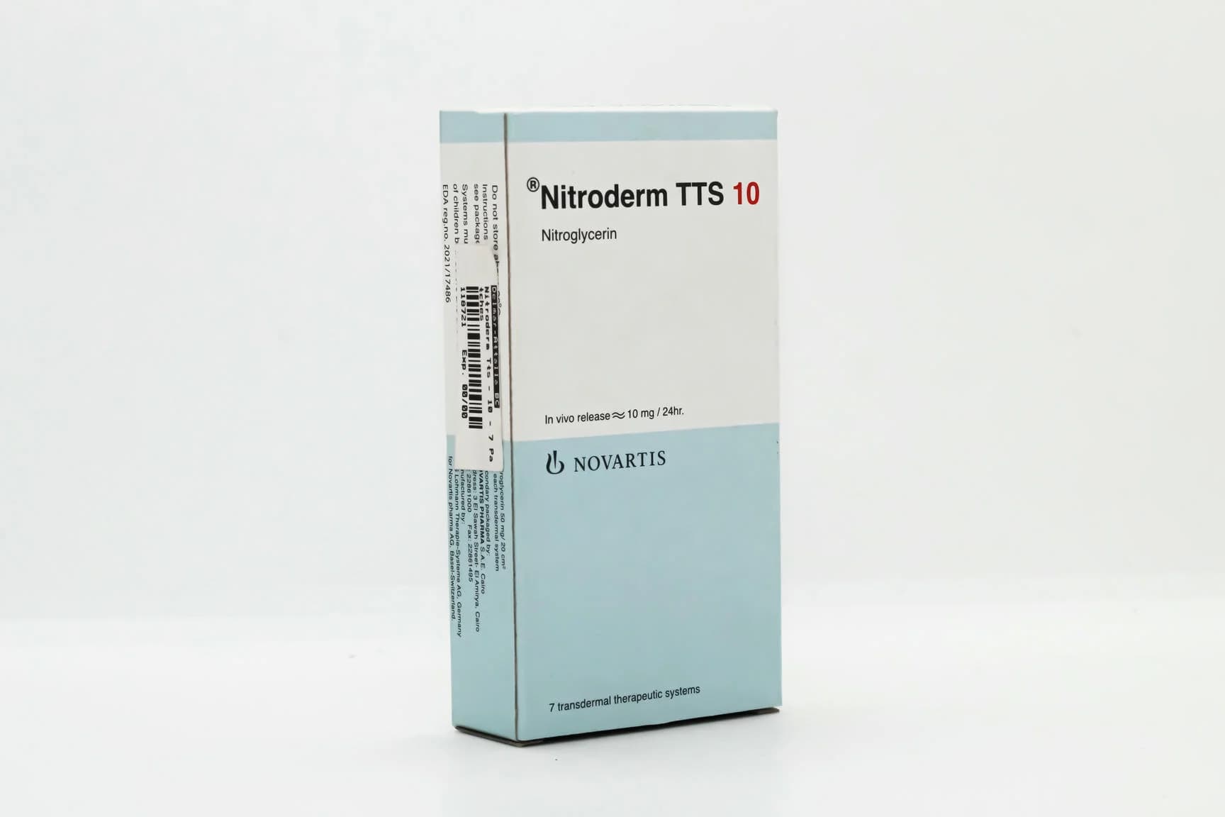 NITRODERM TTS 10 - 7 PATCHES