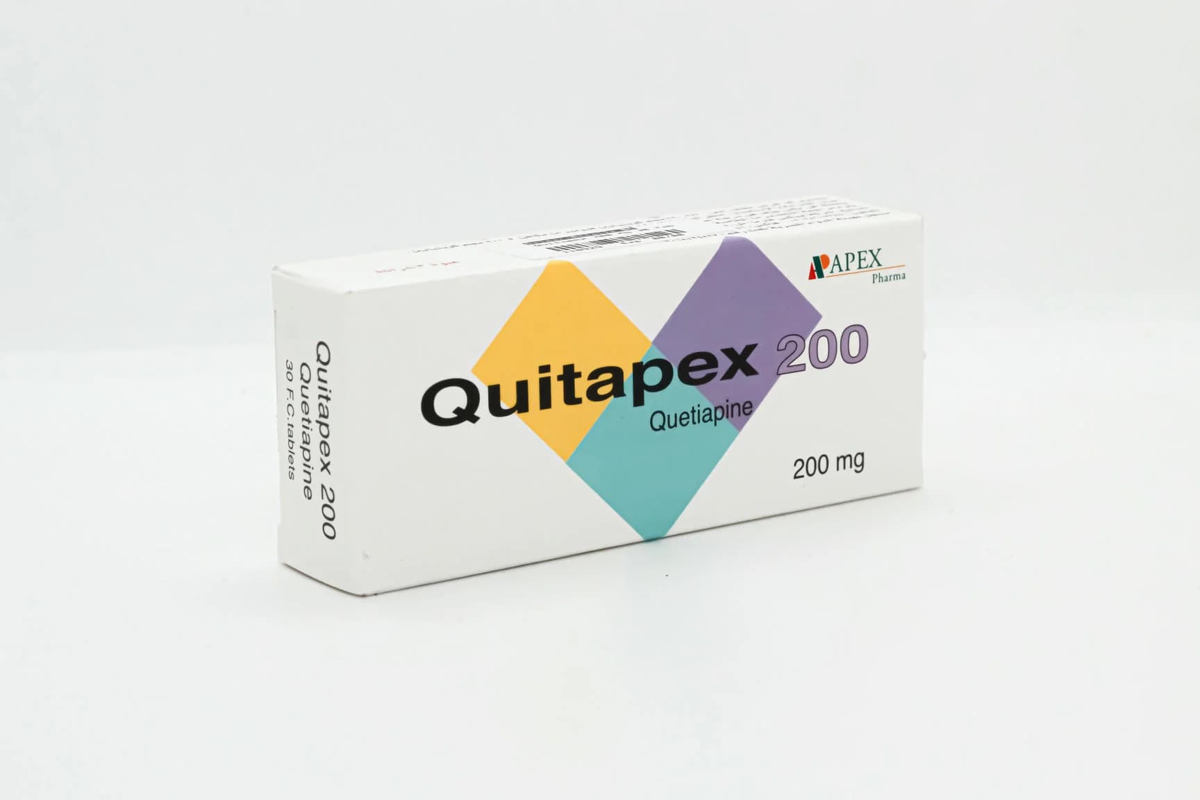 QUITAPEX 200 MG 30 TAB