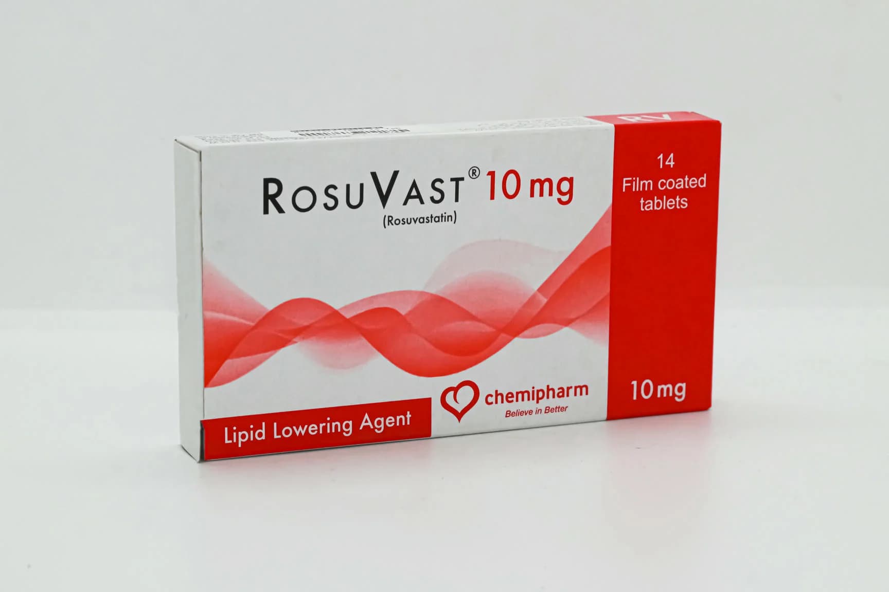 ROSUVAST 10 MG 14 TAB