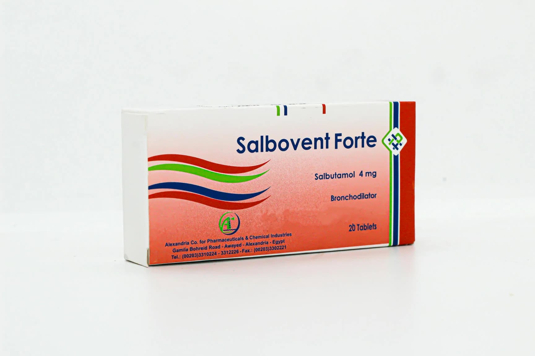 SALBOVENT FORT 20TABS 4 MG NEW