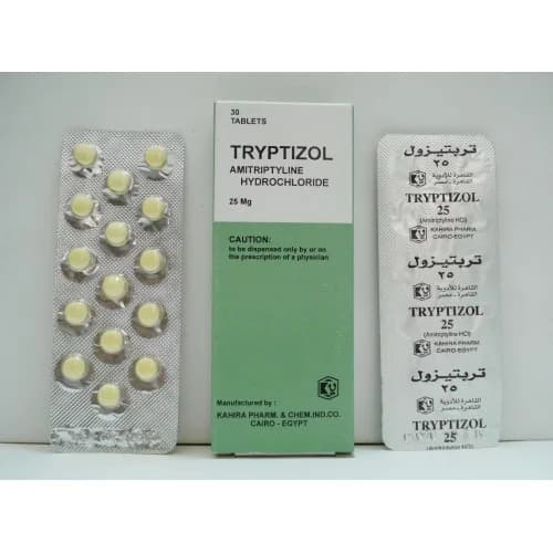 TRYPTIZOL 25 MG 30 TAB