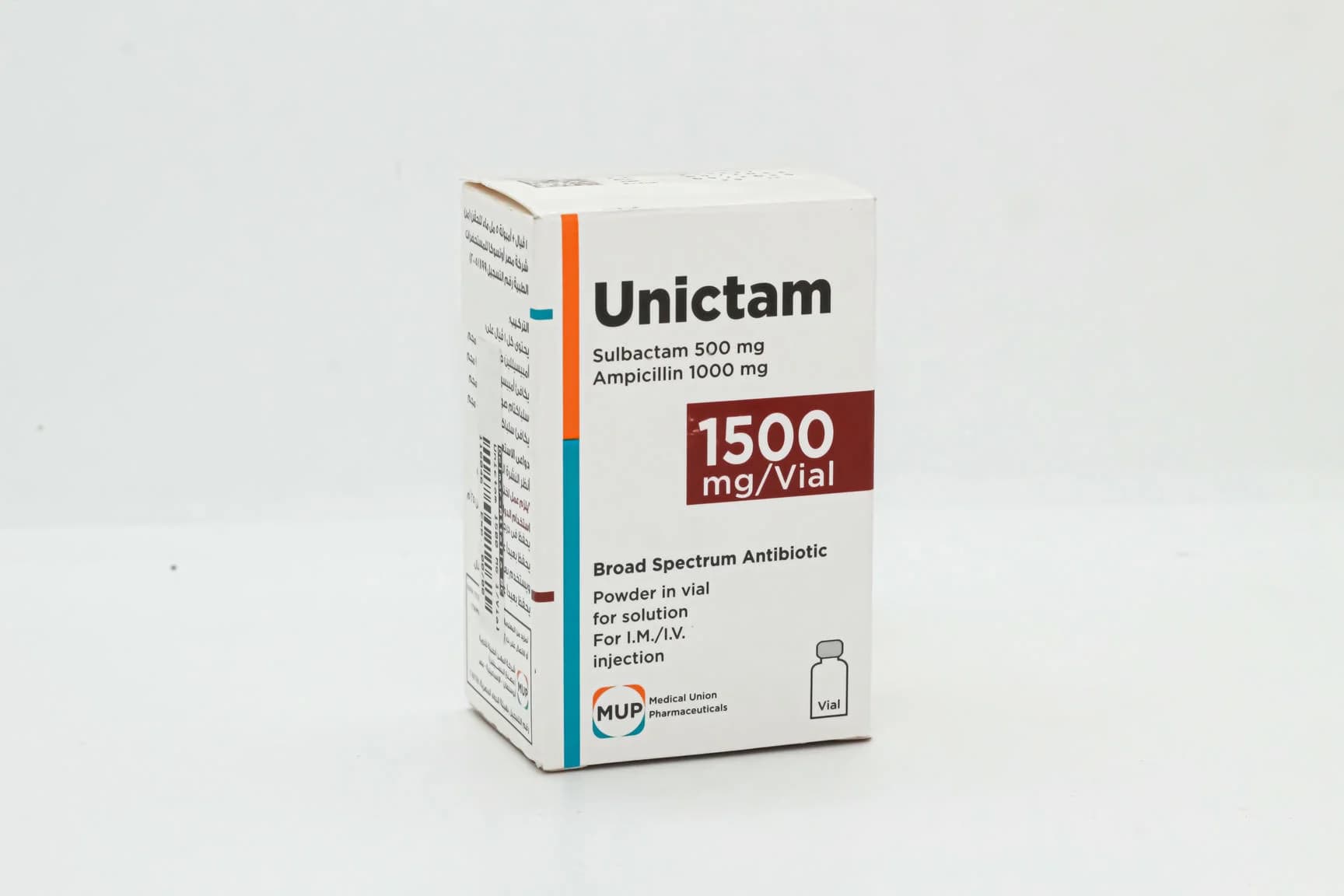 UNICTAM 1500 MG VIAL