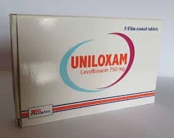 UNILOXAM 750MG 10 F.C. TABS