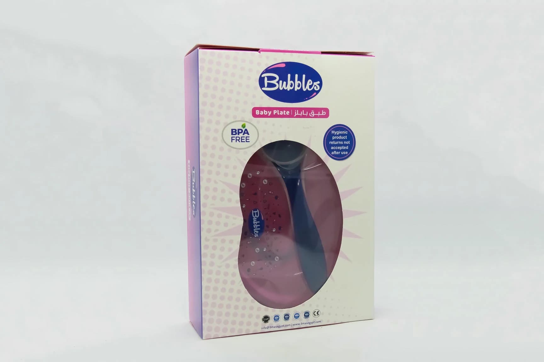 offerBubbles Baby Tray with Blue Spoon