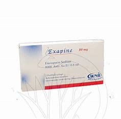EXAPINE 80MG 2 SYRINE AMP