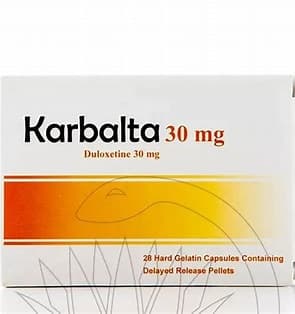 KARBALTA30 MG 28 CAP
