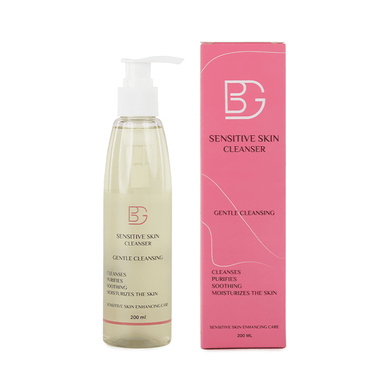 BG SENSITIVE CLEANSER 200MLبي جي غسول