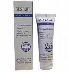GUSTARE NIGHT CREAM 50GM