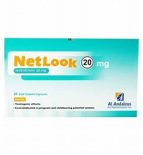 NETLOOK 20MG 20 CAP
