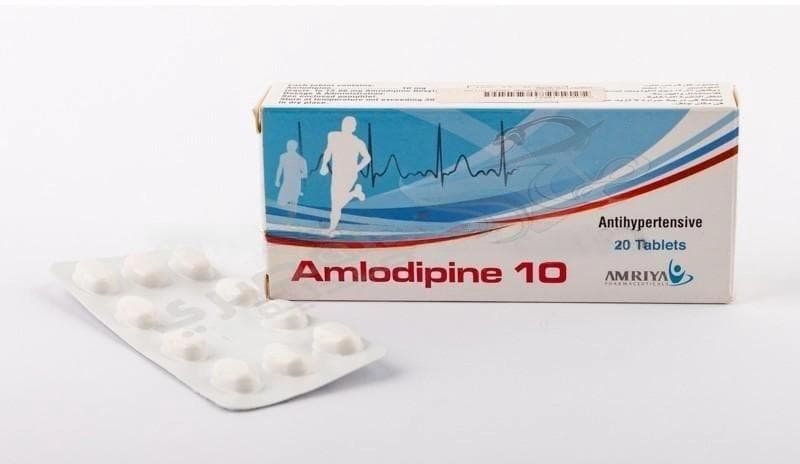 AMLODIPINE 10 MG 20TAB