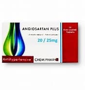 ANGIOSARTAN PLUS 20 - 25 MG 28TAB