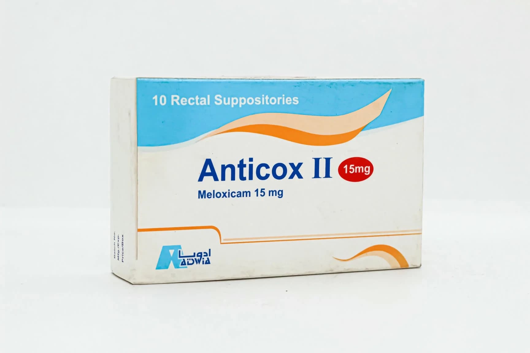ANTI - COX II 10 SUPP 15 MG 