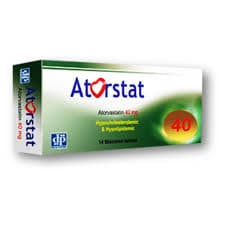 ATORSTAT 40 MG 14TAB