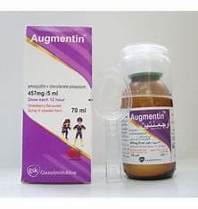 Augmenten 457 mg 70 ml syrup