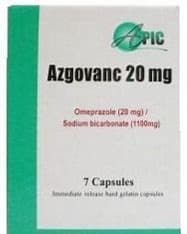 AZGOVANCE 20 MG 7 CAP
