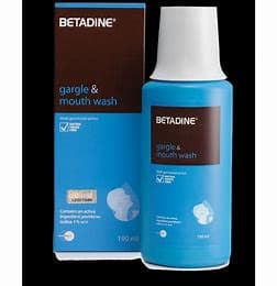 betadine m w