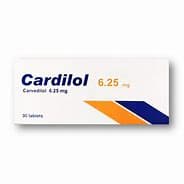 cardilol 6.25mg 30tab