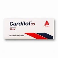 CARDILOL CS 25 MG 30 TAB